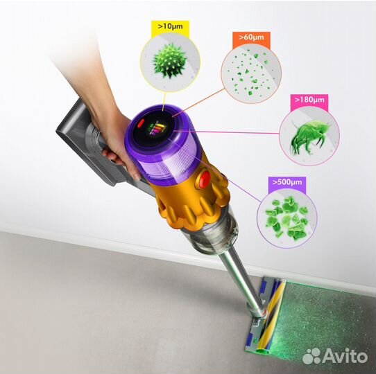 Пылесос Dyson V12 Detect Slim Absolute