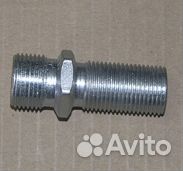 Штуцер М18*1,5*М20*1,5*L55 трубка д.12 *шланг гтк