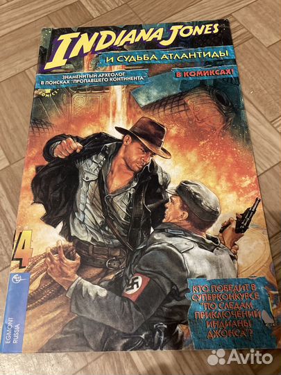 Комикс Индиана Джонс и судьба Атлантиды часть 4