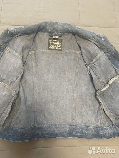 Джинсовая куртка levis оригинал