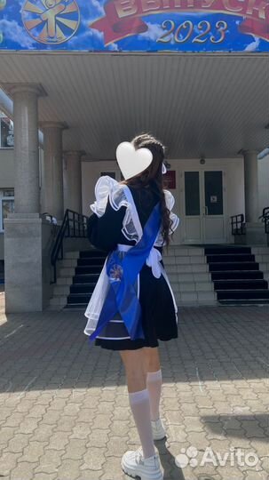 Школьный фартук и платье школьное