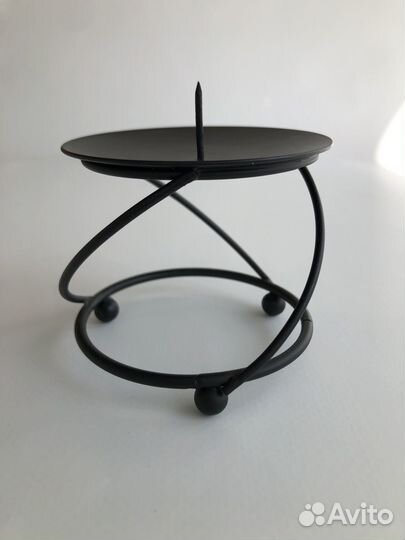 Подсвечник металлический минимализм