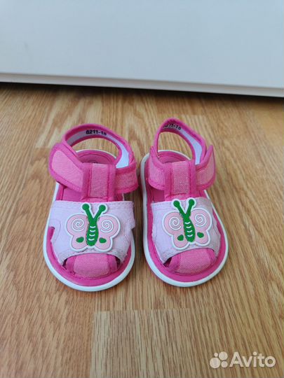 Сандалии для девочки 19 размер
