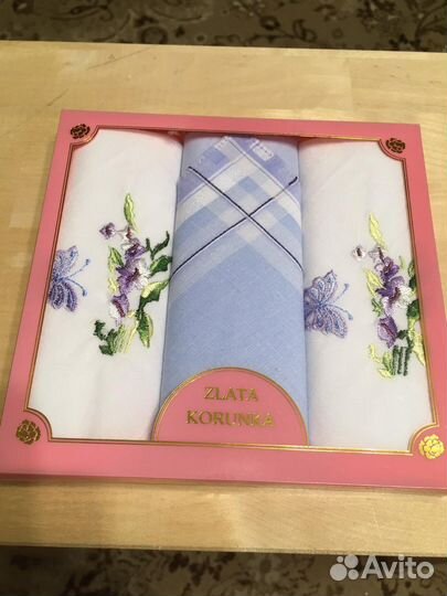 Новый набор носовых платков Zlata Korunka