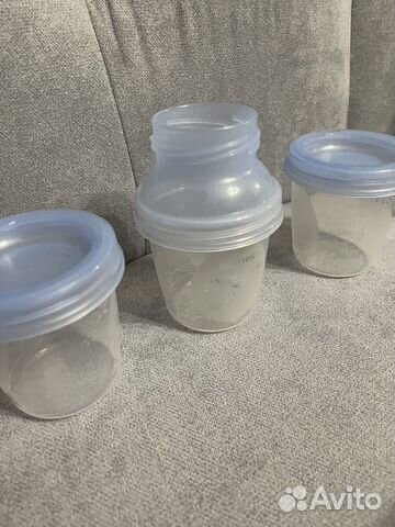 Конткйнеры для хранения грудного молока 180 мл