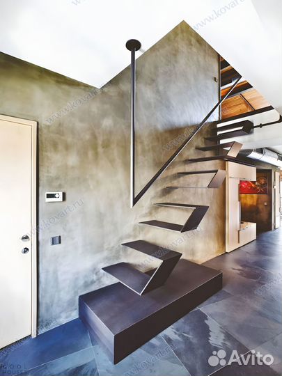 Лестницы в стиле лофт