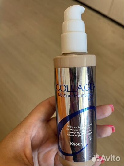 Увлажняющий тон. крем с коллагеном Collagen Enough