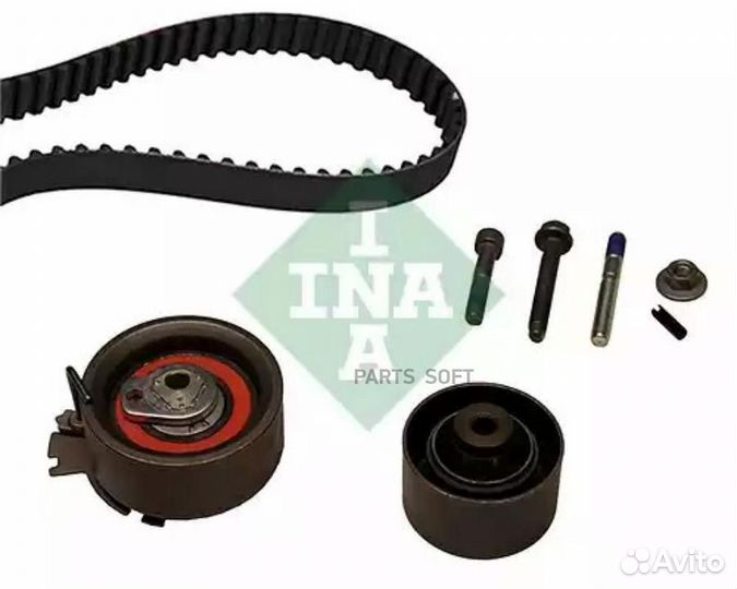 INA 530 0237 10 Комплект грм peugeot 206/307/partn