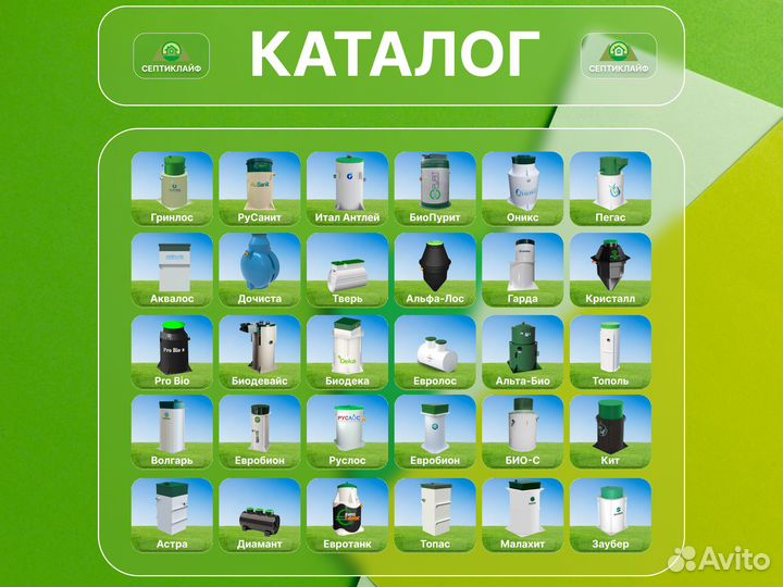Септик Евролос Про под ключ