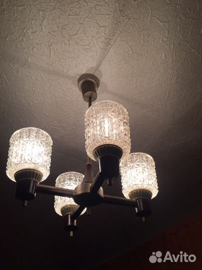 Люстра, винтаж, СССР