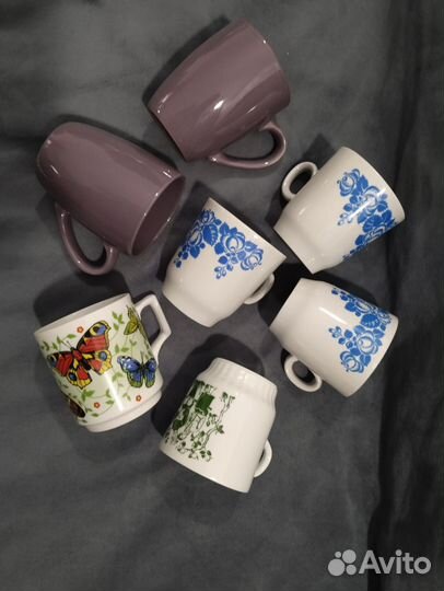 Фарфоровые кружки,бокалы СССР