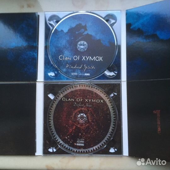 Cd: Clan of xymox;фирменные (дигипаки). Описание