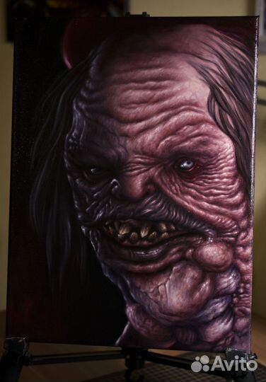 Картина маслом Моро Resident Evil Village