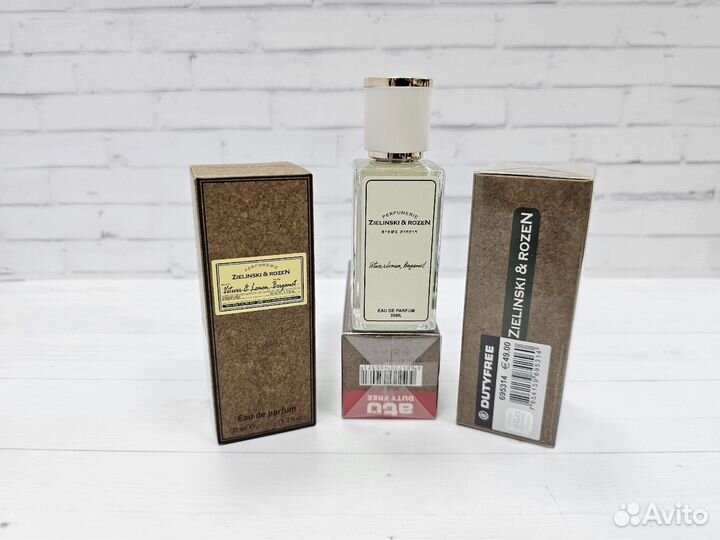 Zielinski rozen vetiver lemon bergamot