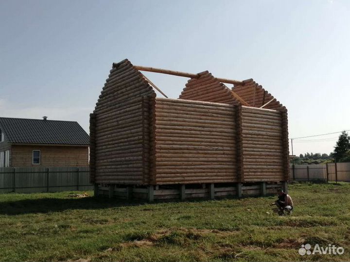 Срубы дома бани отделка под ключ