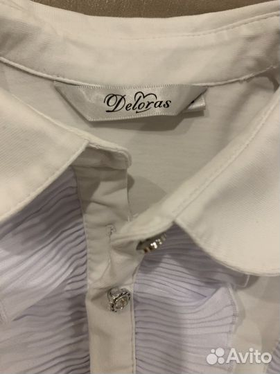 Белые блузки школьные 122