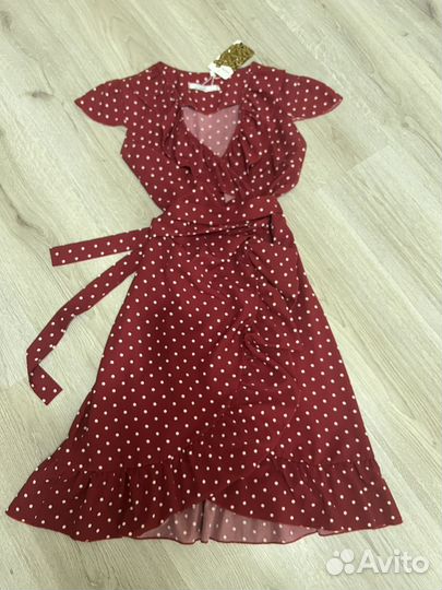 Платье на запах