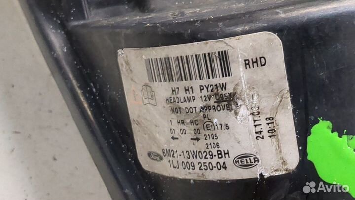 Фара (передняя) Ford S-Max, 2008