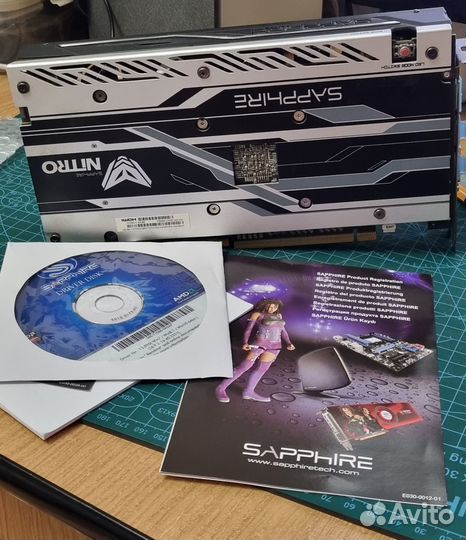 Видеокарта Sapphire AMD Radeon RX 480 nitro+ 8Гб