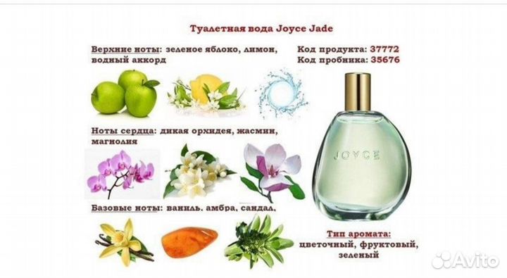 Туал. вода Eclat Femme, Weekend, Joyce Jade и др