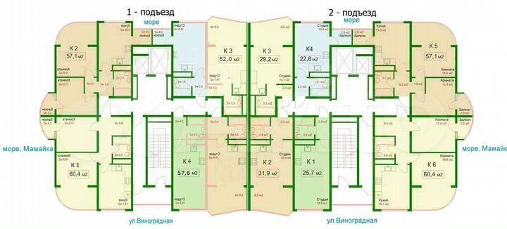 Квартира-студия, 32,4 м², 8/17 эт.