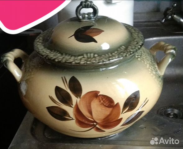 Супница горшок