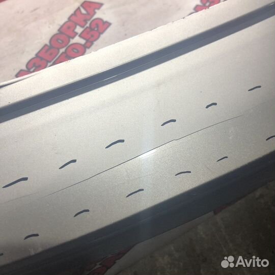 Задний бампер Skoda Rapid 2