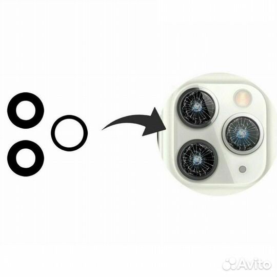 Замена ремонт камеры линзы айфон iPhone