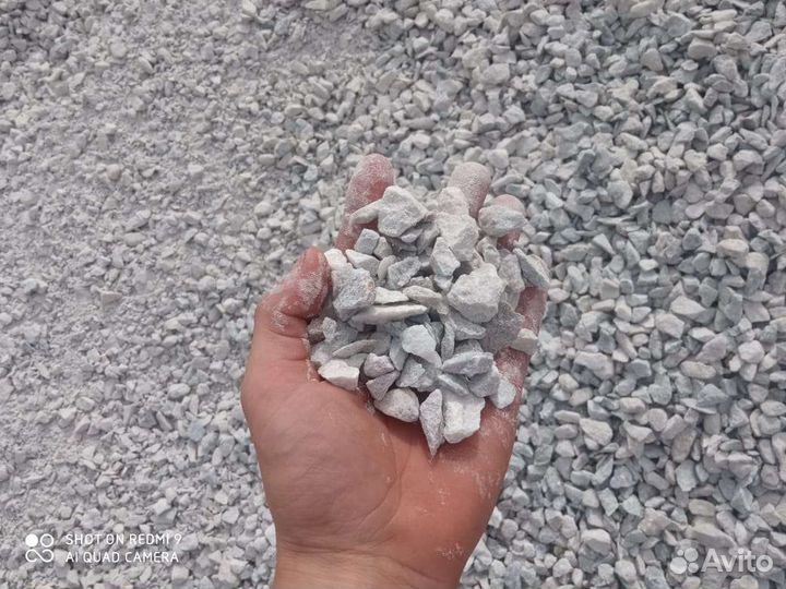 Щебень,отсев, шлак, речной песок и галька, бут