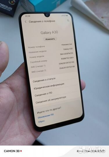 Samsung Galaxy A30, 3/32 ГБ