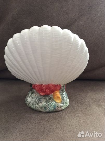 Тарелка декоративная в виде ракушки Аланья