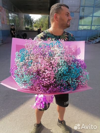 Букет из гипсофилы