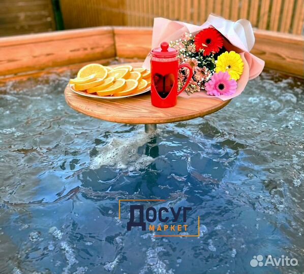 Банный чан на дровах