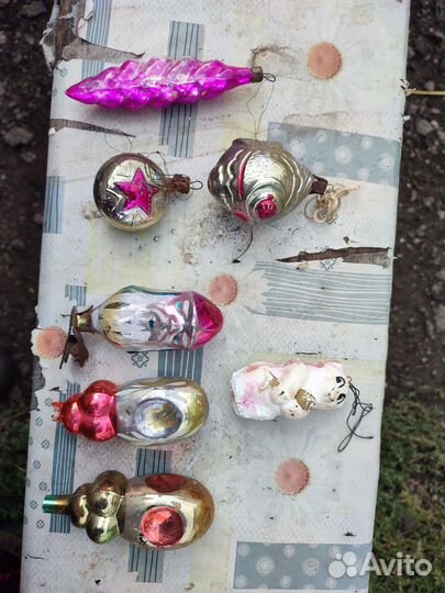 Ёлочные игрушки СССР