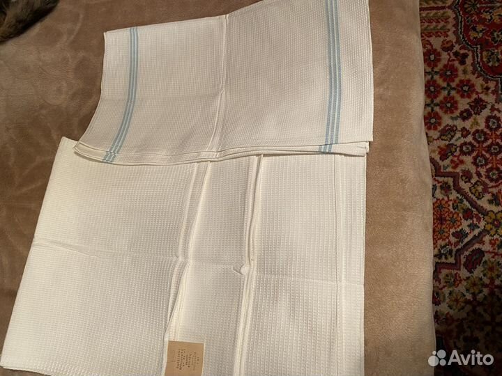 Махровые полотенца СССР и вафельные