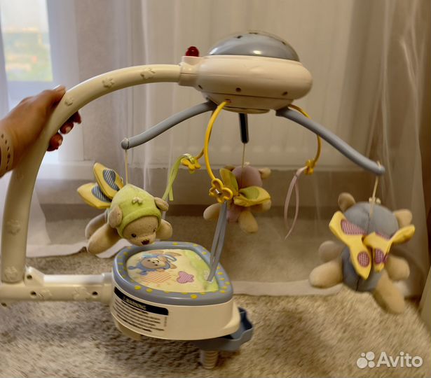 Мобиль Fisher price с проектором, ночник
