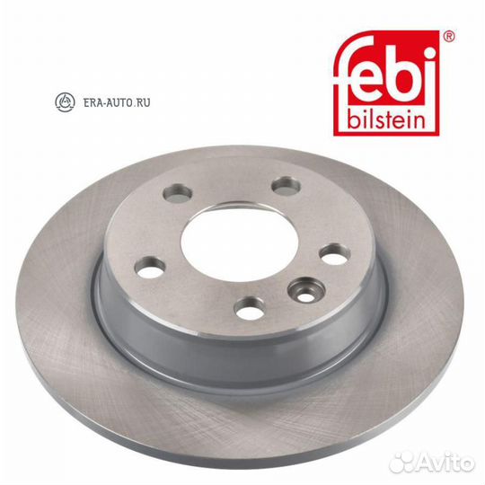 Febi 14162 Диск тормозной зад прав/лев