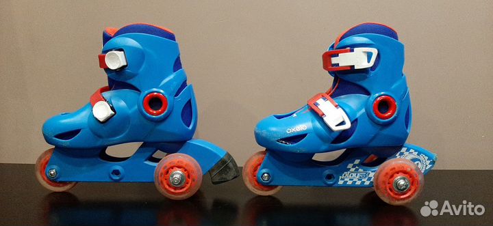 Роликовые коньки детские раздвижные
