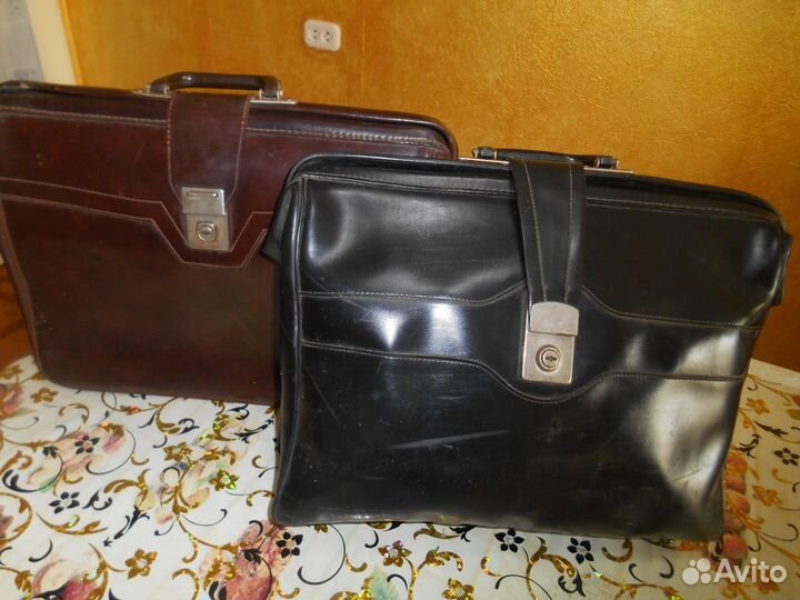 Портфель кожаный мужской СССР