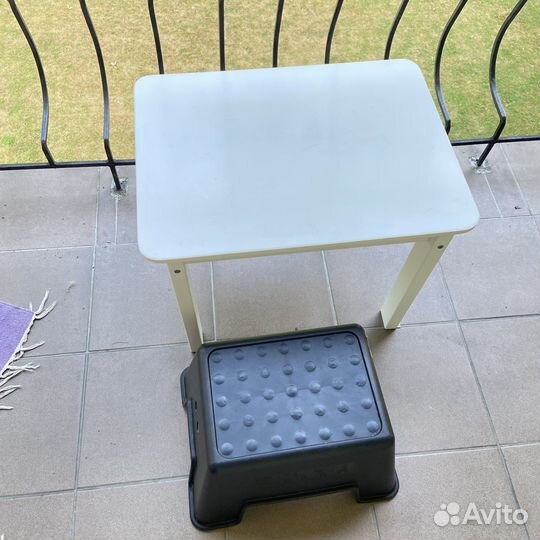 Детский стол и стул Икеа