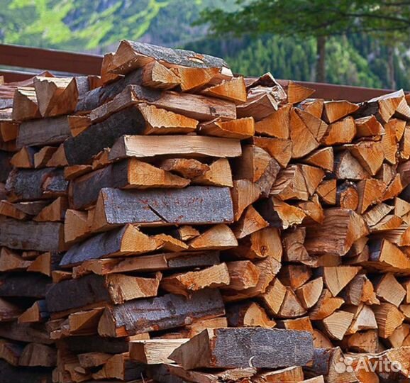 Дрова колотые