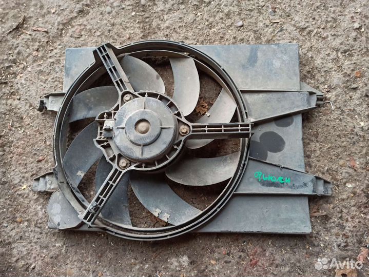 Вентилятор охлаждения радиатора Ford Fusion 1,4 fx