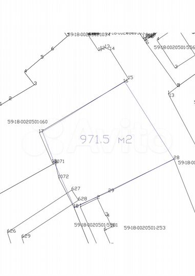 Участок 9,7 сот. (ИЖС)