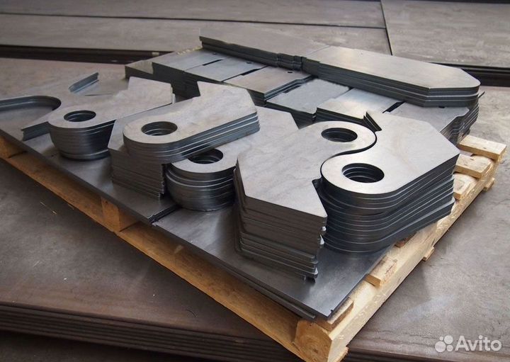 Куски листа металла 36мм 09Г2с