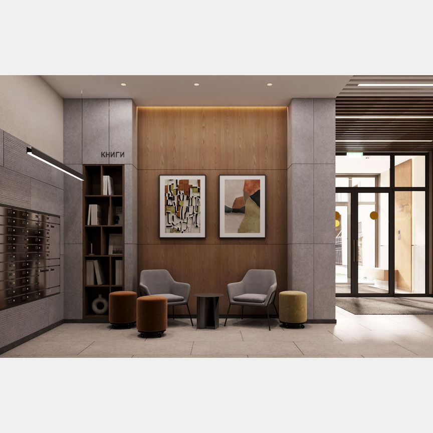 1-к. квартира, 41,7 м², 10/25 эт.