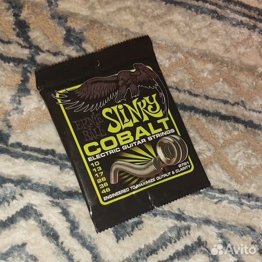 Струны для электрогитары Ernie Ball Slinky 10-46