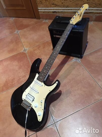 Электрогитара Yamaha EG112 комбо Yamaha + весь К/Т