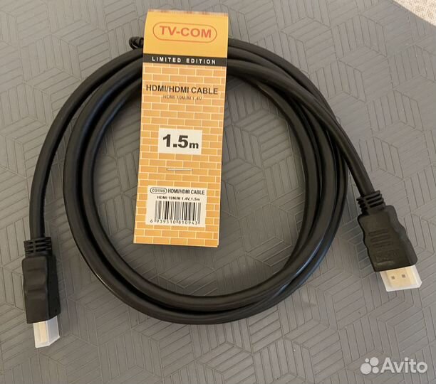 Кабель hdmi 1.5 метра для монитора