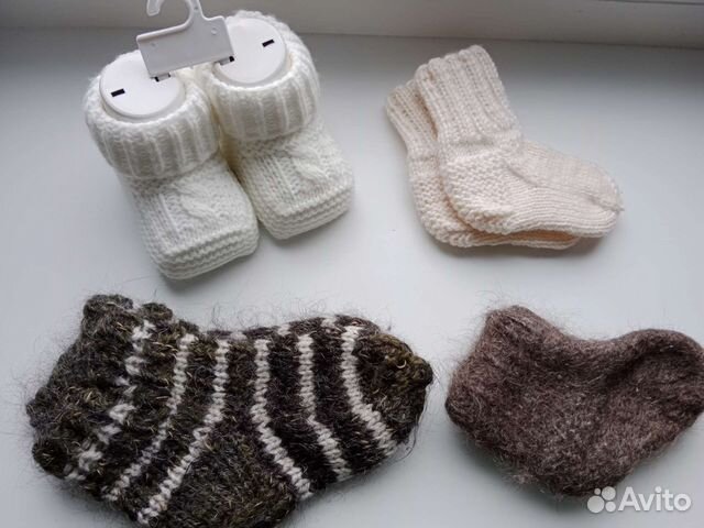 Шерстяные носки детские