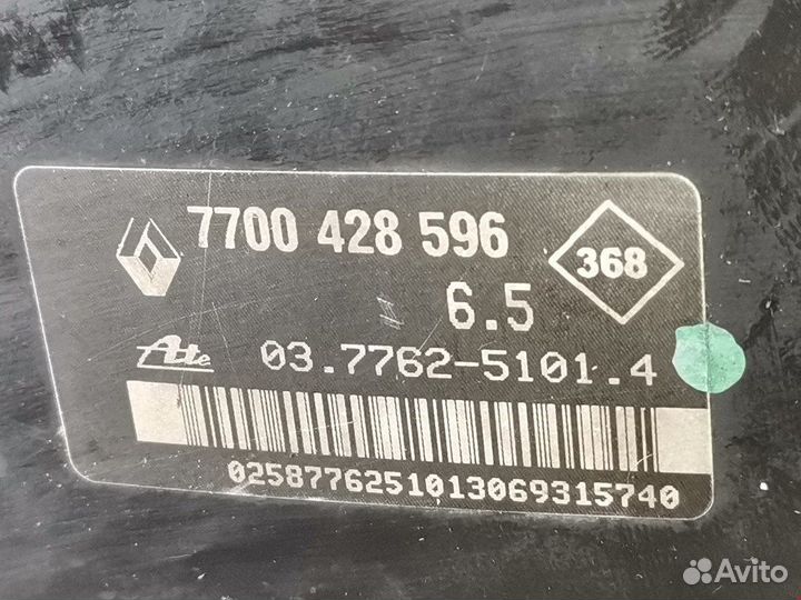 Усилитель тормозов вакуумный для Renault Scenic 1